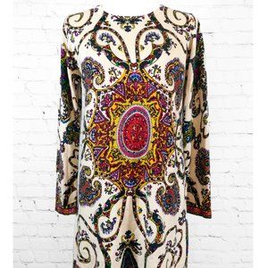 Unique Cashmere Blend Sweater Dress